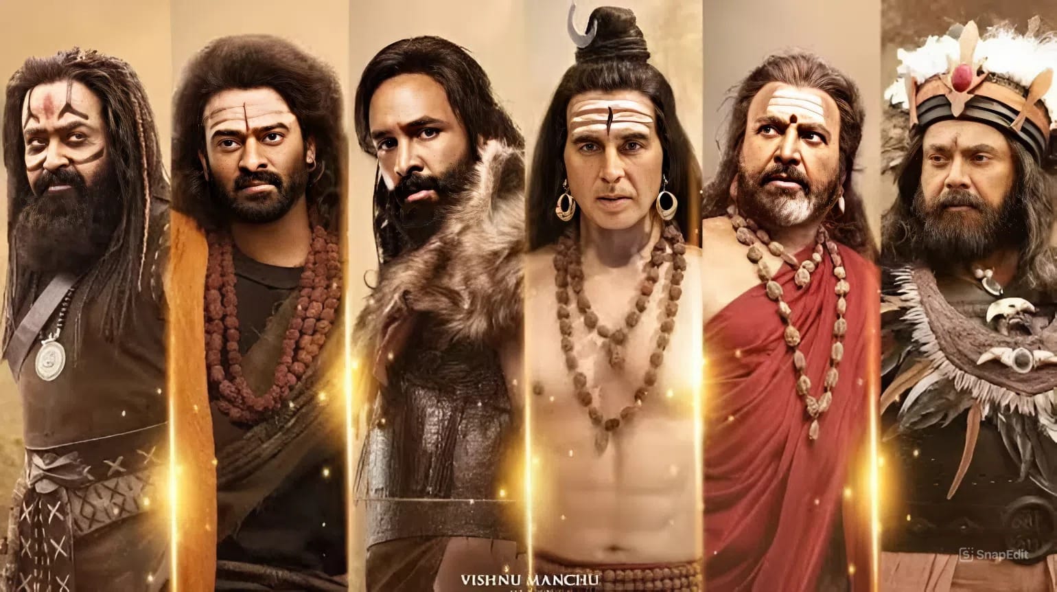 Kannappa - Akshay Kumar, Vishnu Manchu, Prabhas